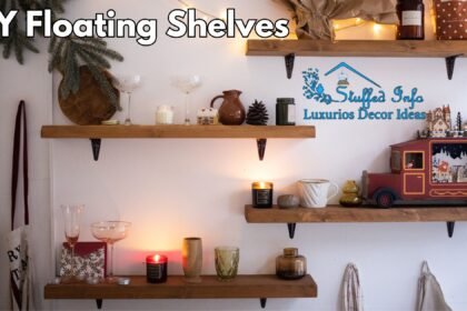 DIY Floating Shelves