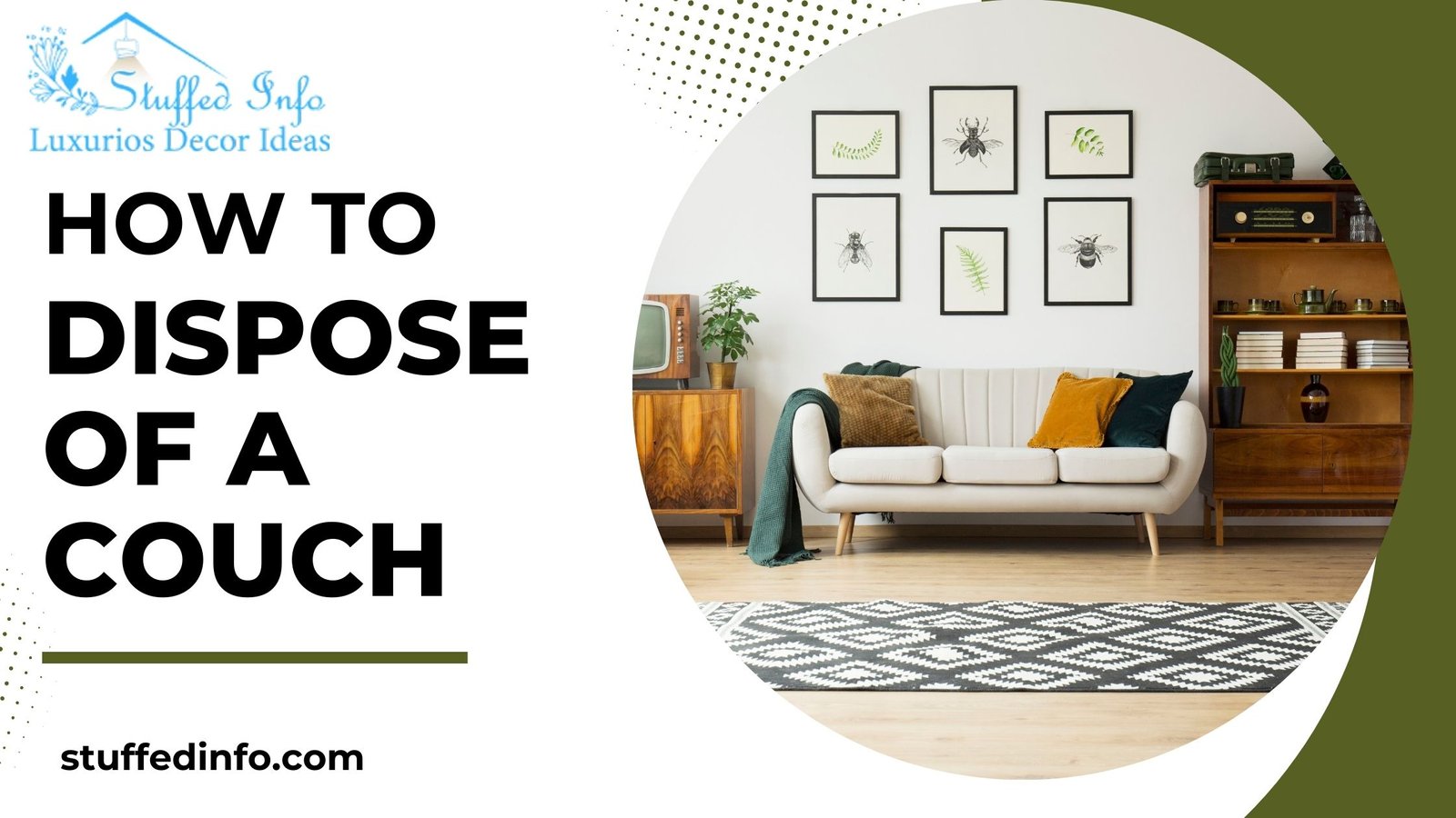 5 Easy Ways To Help You  How to Dispose of a Couch