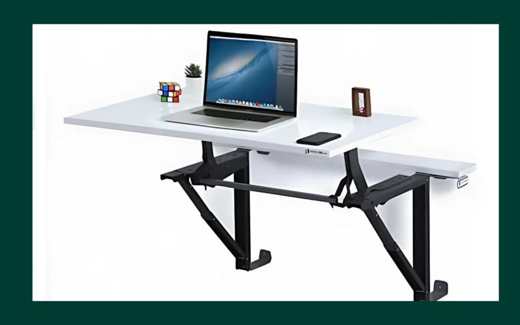 Floating Desk with Adjustable Height