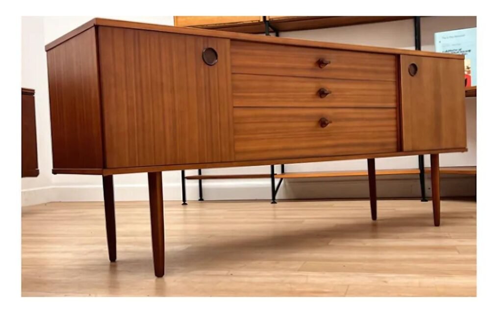 Mid-Century Credenza Desks