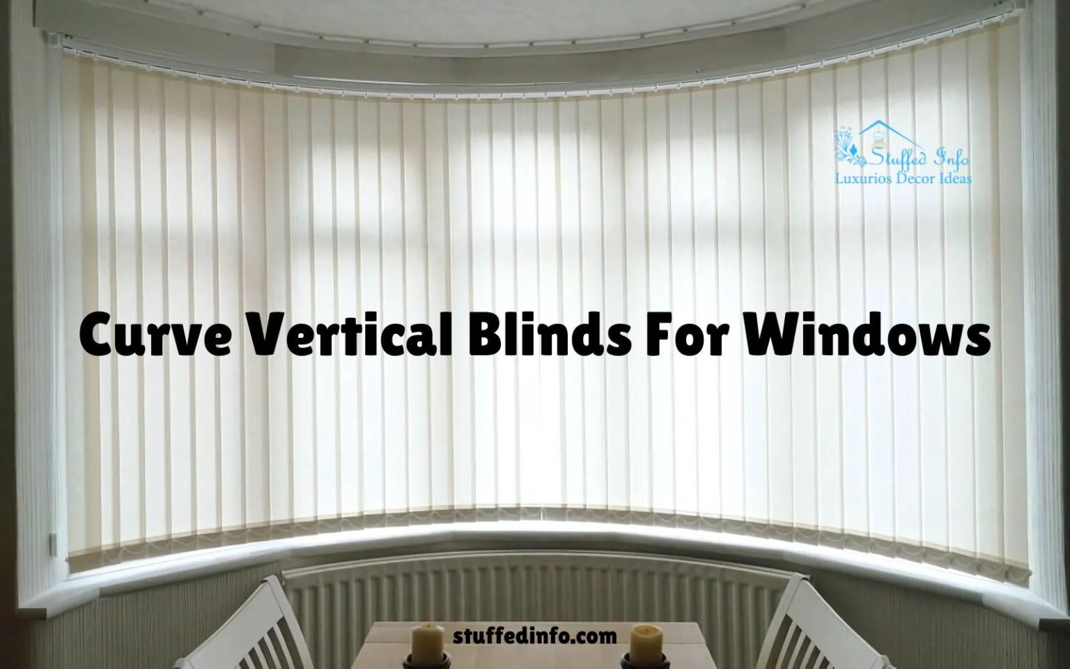 Curve Vertical Blinds For Windows