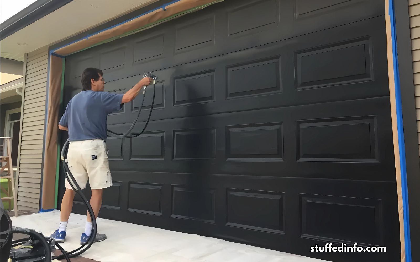 How to Paint a Garage Door