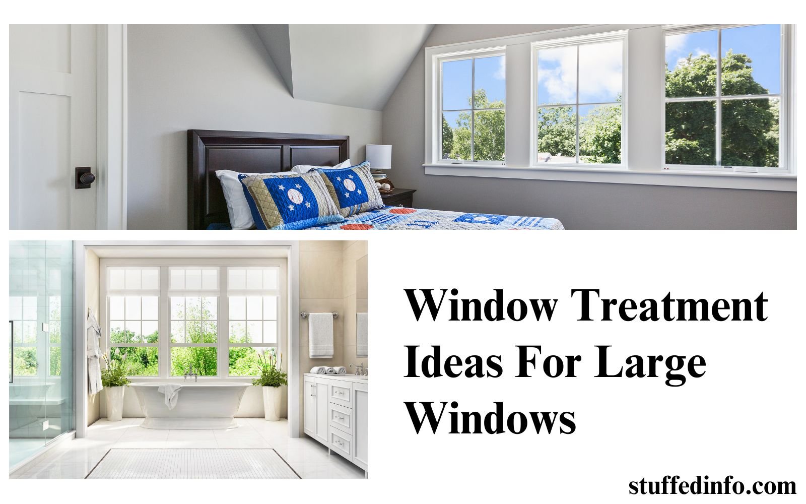 window treatment ideas for large windows