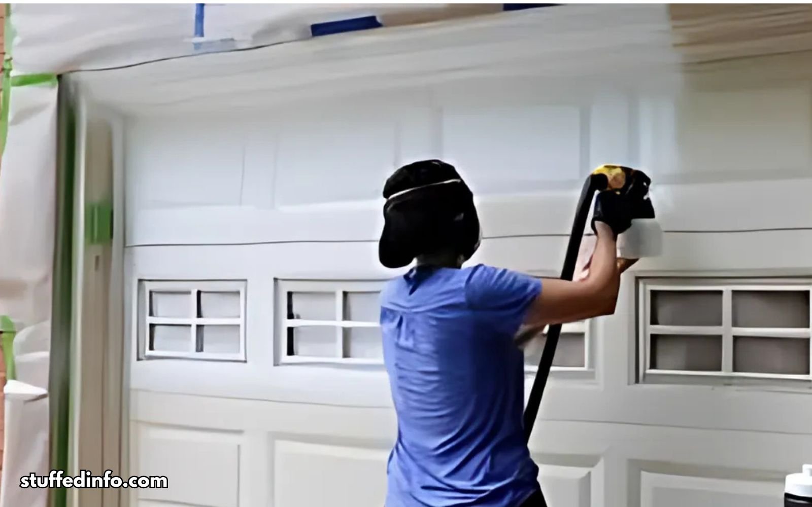 Precautions While Painting Garage Door 