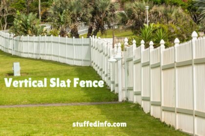 Vertical Slat Fence