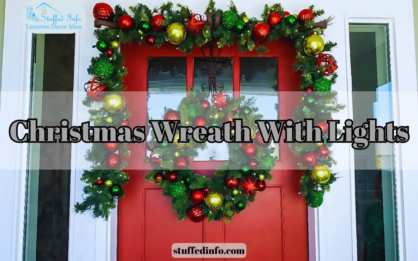 Christmas Wreath With Lights