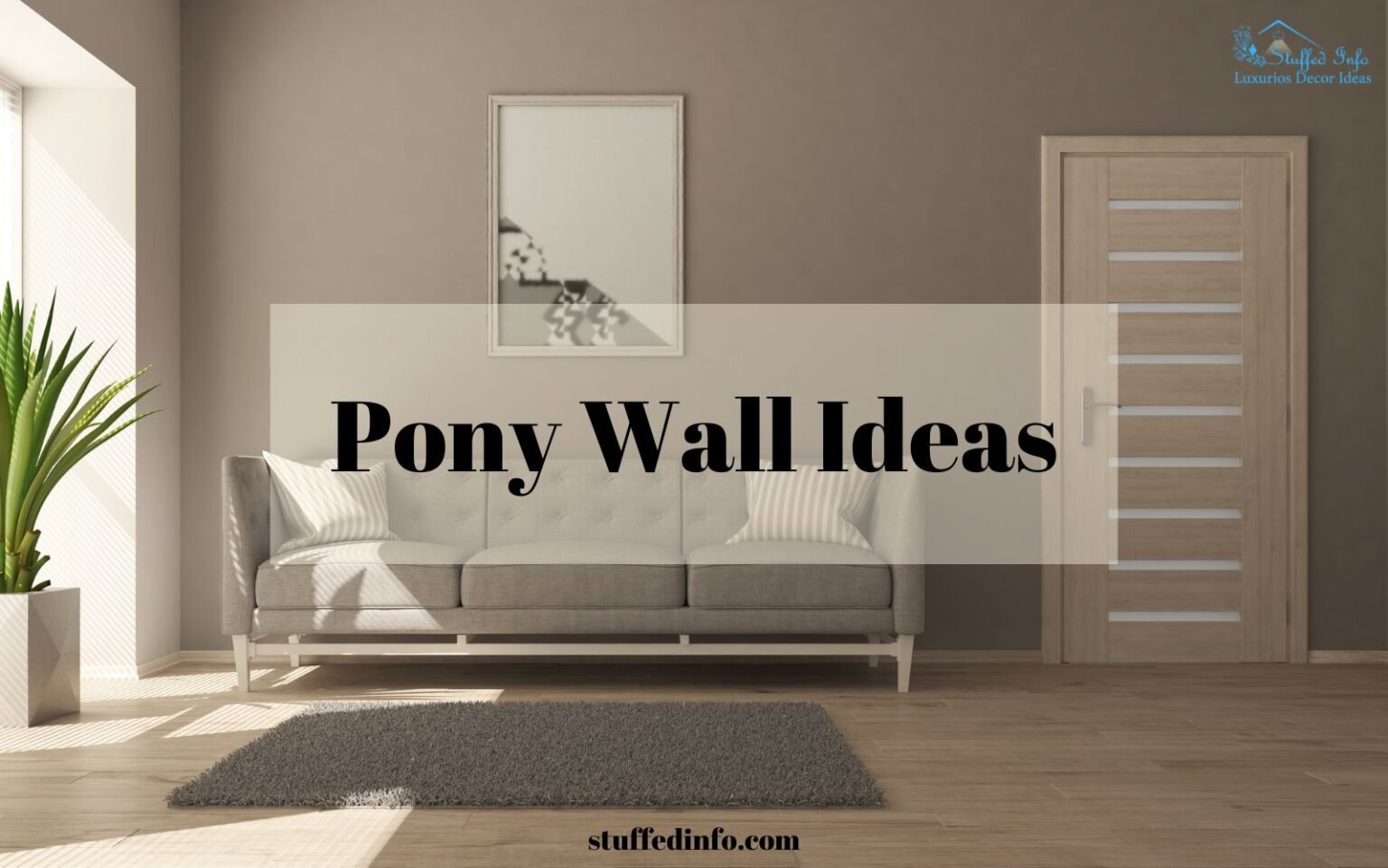 Pony Wall Ideas