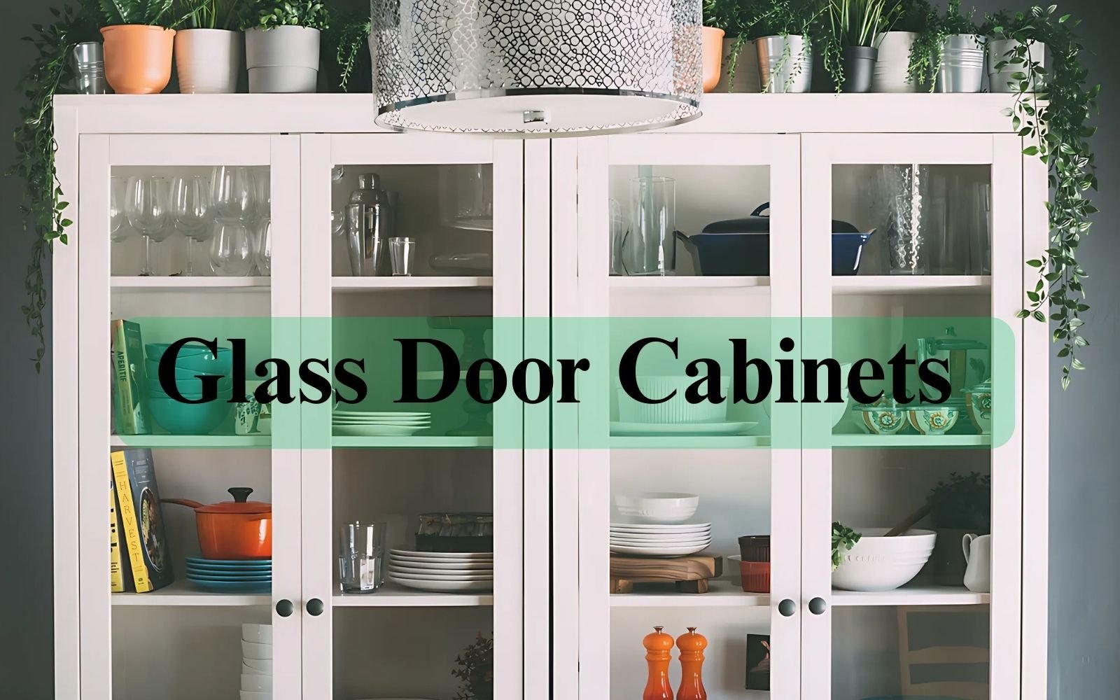 glass door cabinets