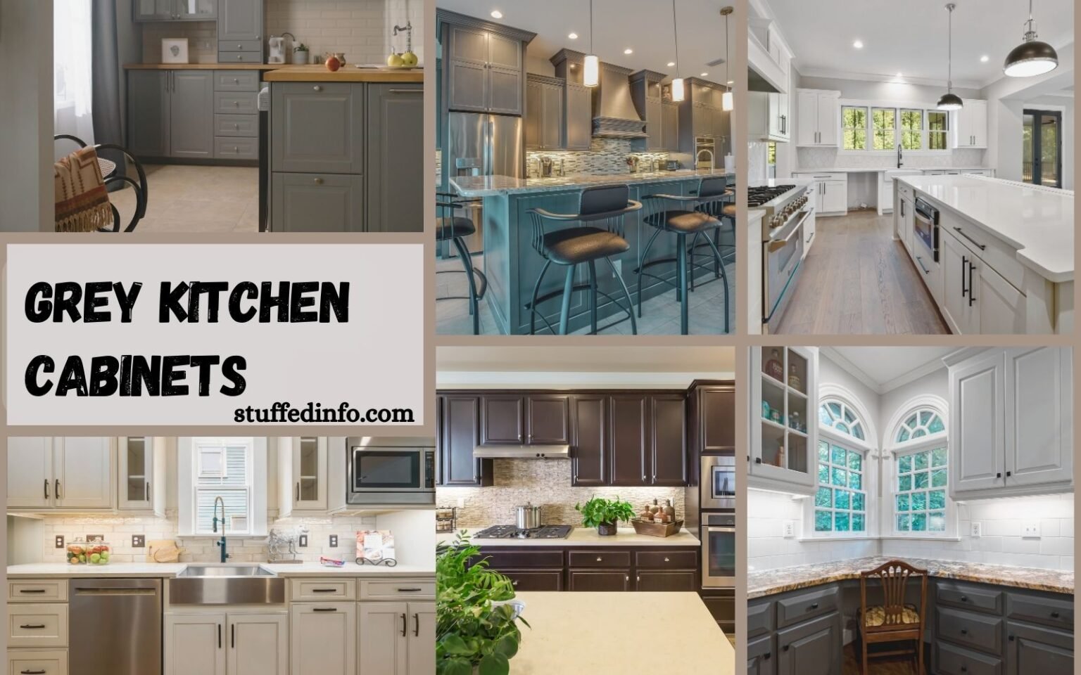 Grey Kitchen Cabinets